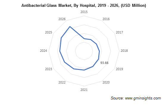 Antibacterial Glass Market by Hospital Segment